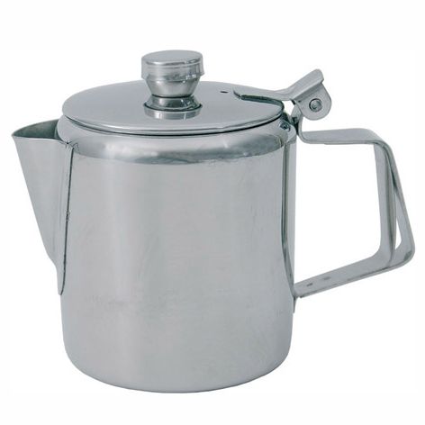Edelstahl Kaffeekanne in 4 Größen 0,75 - 2,75 L